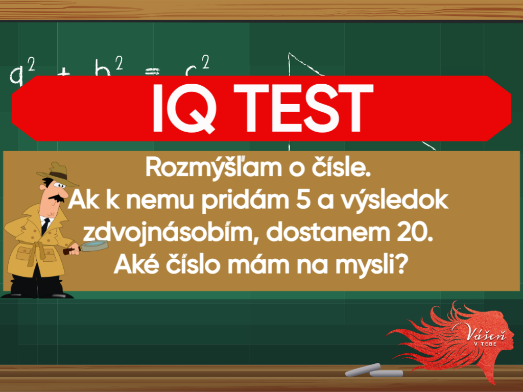 IQ test: Len mimoriadne inteligentný človek vyrieši hlavolam za 10 sekúnd