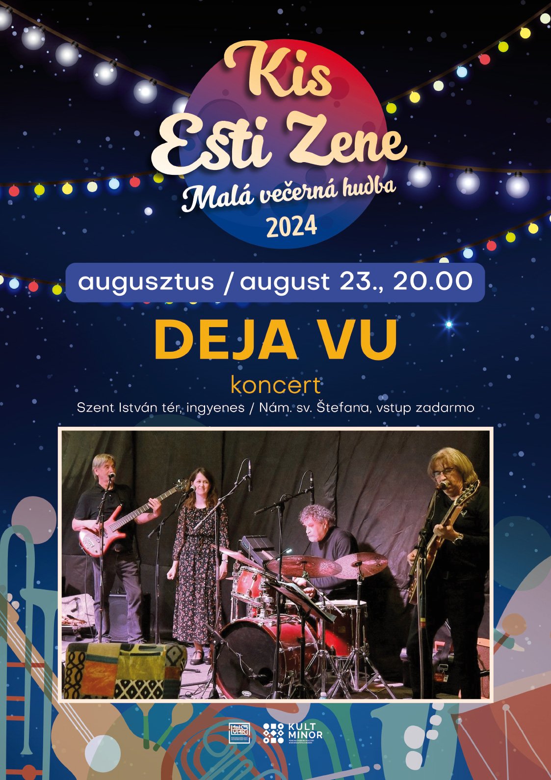 V piatok večer: koncert skupiny Deja Vu V piatok večer: koncert skupiny Deja Vu
