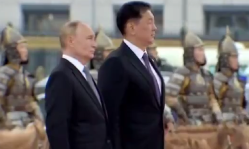 Video: Putin si v Mongolsku pripomenul zásadné sovietske víťazstvo nad Japonskom pri Chalchin Gole