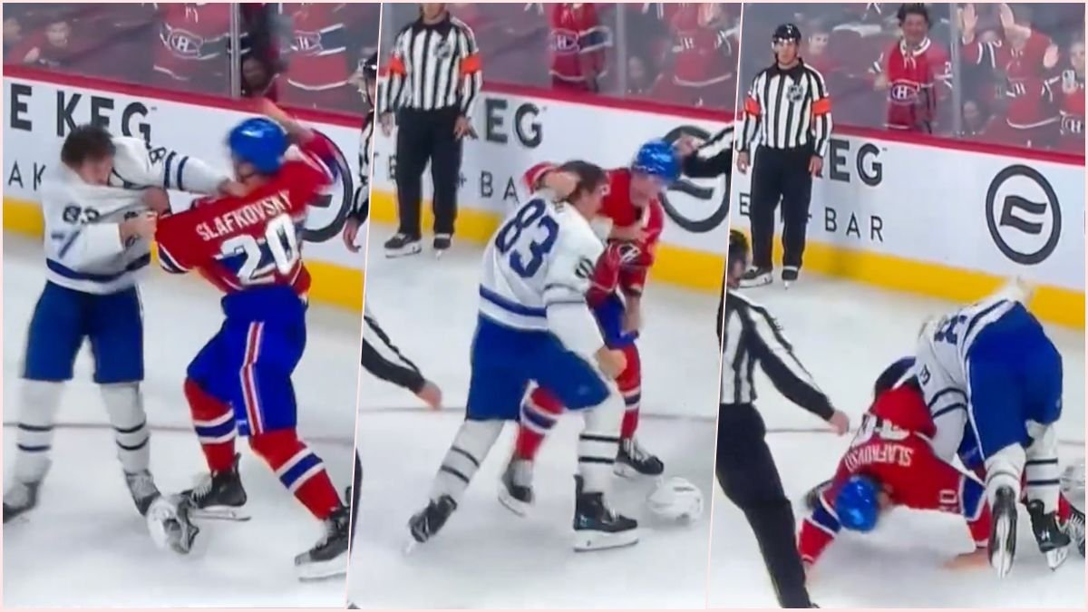 Slováci v NHL Juraj Slafkovský sa pobil, pomstil spoluhráča! Samuel Honzek medzi hviezdami zápasu