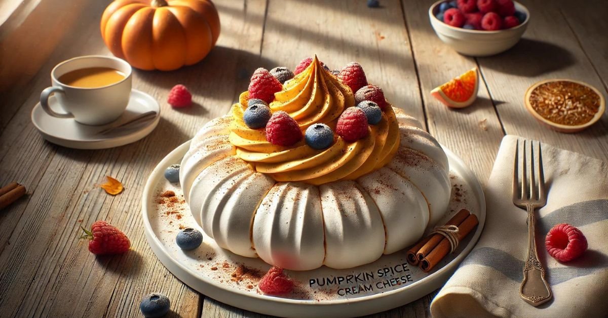 Pumpkin spice pavlova s krémovým syrom: Lahodný jesenný dezert Pumpkin spice pavlova s krémovým syrom: Lahodný jesenný dezert