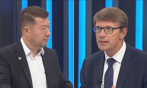 Zloději zlodějští, nadával Okamura mimo kamery Kupkovi. Nehorázné, ohradil se ministr