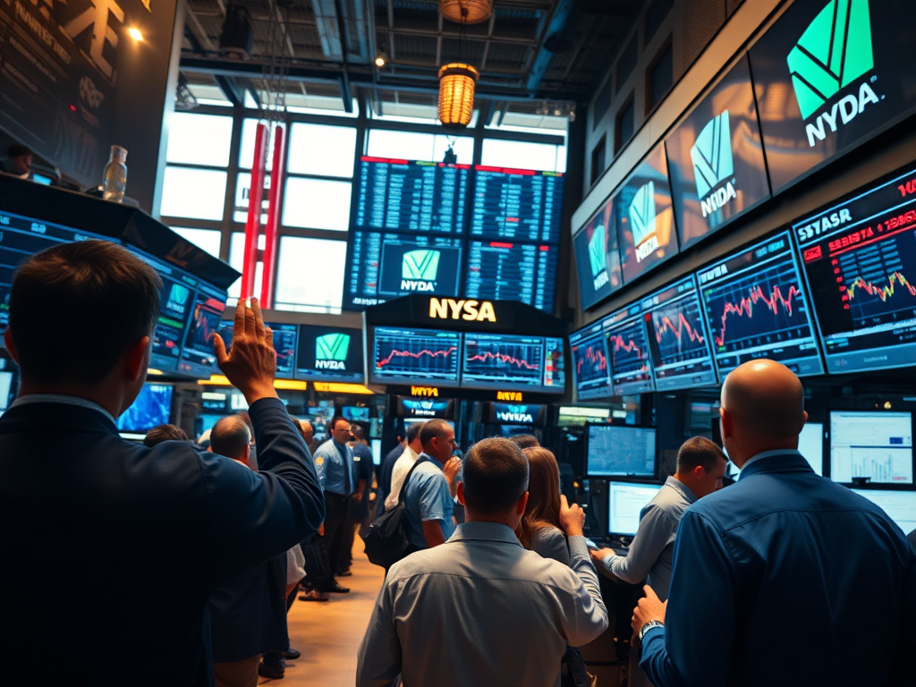 Prepad akciového trhu v USA, na čele s Nvidia Prepad akciového trhu v USA, na čele s Nvidia