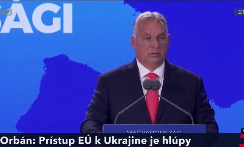 Orbán: Prístup EÚ k Ukrajine je hlúpy, Kyjev nemôže zvíťaziť