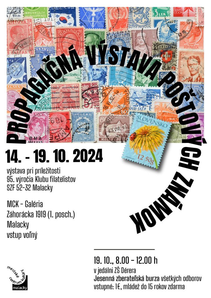 Filatelisti majú jubileum Filatelisti majú jubileum