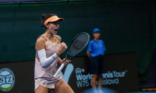 Jamrichová vyhrala prvý set, ale finále turnaja J&T Banka Slovak Open 2024 ovládla Pohánková (foto)