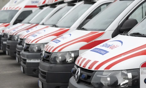 Slovensko darovalo Ukrajine flotilu záchranárskych vozidiel Slovensko darovalo Ukrajine flotilu záchranárskych vozidiel