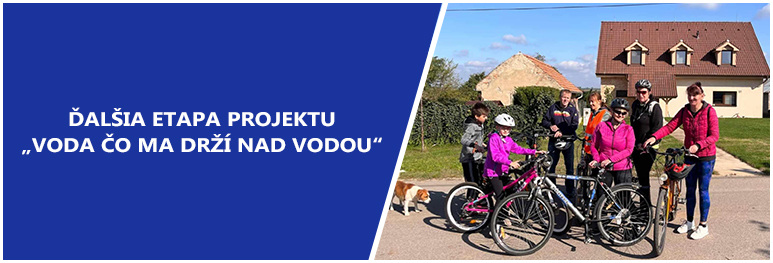 Ďalšia etapa projektu „Voda čo ma drží nad vodou“ | Cyklo jazda z Hurbanova do Novej Trstenej | 12. október 2024 | report