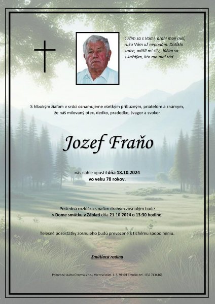Jozef Fraňo Jozef Fraňo