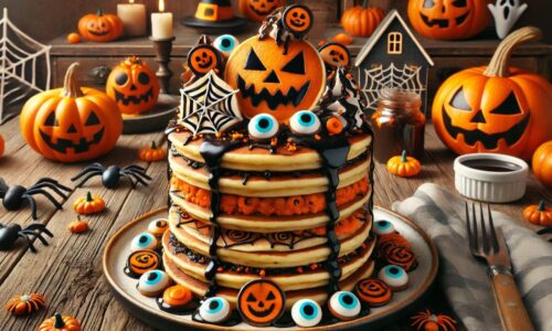 Ako pripraviť strašidelné Halloweenske palacinky: Zábavný recept plný farieb a chutí