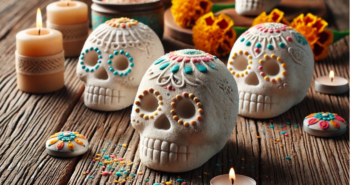 Calaveras de Azúcar: Tradičné mexické cukrové lebky na Día de los Muertos