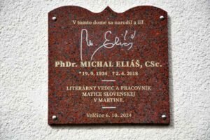 Spomienka na literárneho vedca Michala Eliáša (1934-2018) Spomienka na literárneho vedca Michala Eliáša (1934-2018)