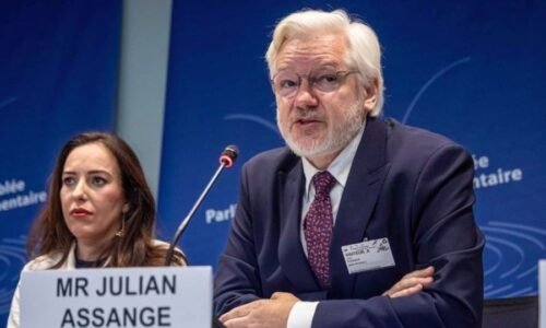 „Vybral som si slobodu pred neuskutočniteľnou spravodlivosťou,“ vyhlásil zakladateľ WikiLeaks Julian Assange v prejave na pôde Rady Európy