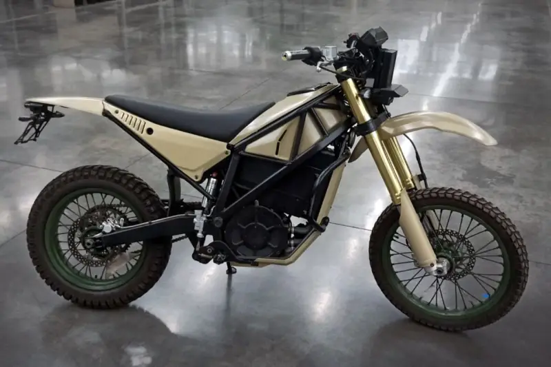 Koncern Kalašnikov testuje na frontovej línii elektrické motocykle Koncern Kalašnikov testuje na frontovej línii elektrické motocykle