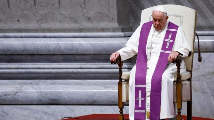 Pápežov príhovor počas kajúcej vigílie