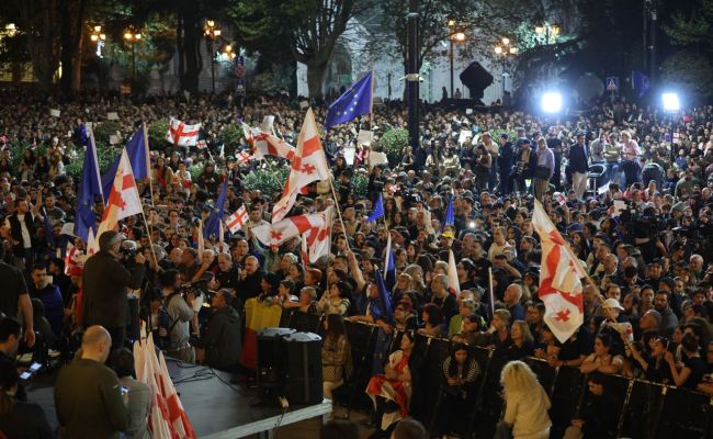 Gruzínska opozícia plánuje po voľbách ústavný prevrat