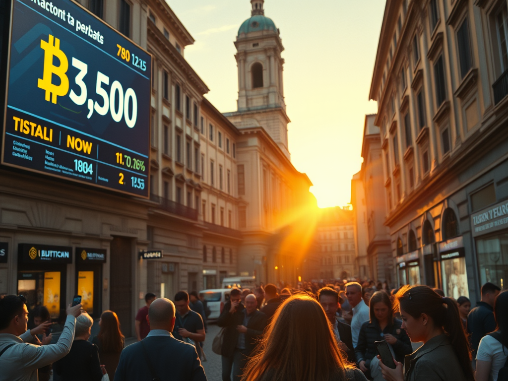 Taliansko zvyšuje daň z Bitcoinových výnosov Taliansko zvyšuje daň z Bitcoinových výnosov