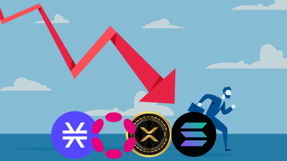 Solana, Cardano, Ripple a Polkadot klesajú ešte hlbšie. Je to len dočasné?