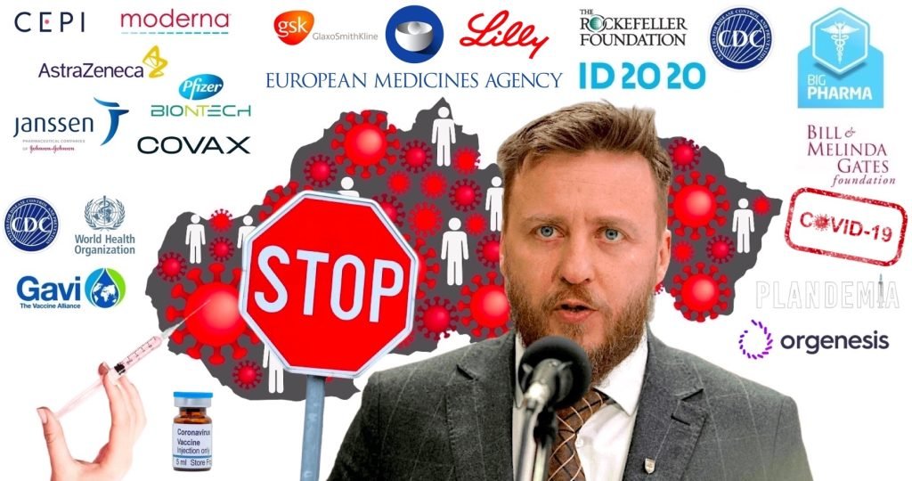 Zmocněnec slovenské vlády Peter Kotlár vyrazil do války proti farmaceutické mafii a navrhuje zákaz mRNA vakcín, odstoupení od smluv s WHO & vyšetření covidového teroru proti slovenským občanům Zmocněnec slovenské vlády Peter Kotlár vyrazil do války proti farmaceutické mafii a navrhuje zákaz mRNA vakcín, odstoupení od smluv s WHO & vyšetření covidového teroru proti slovenským občanům