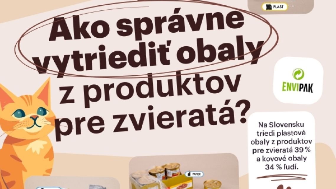 Viete správne vytriediť obaly z produktov pre domácich miláčikov?