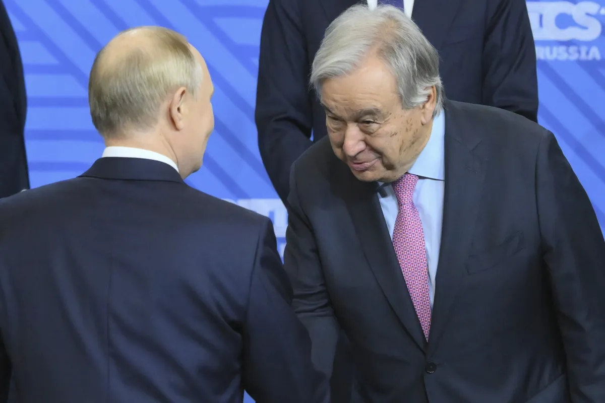 Bloomberg: Generálny tajomník OSN urobil veľkú chybu Bloomberg: Generálny tajomník OSN urobil veľkú chybu
