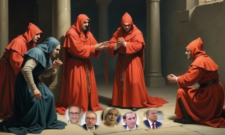 Nová liberálna inkvizícia ako cez kopirák likviduje vlasteneckých politikov Nová liberálna inkvizícia ako cez kopirák likviduje vlasteneckých politikov