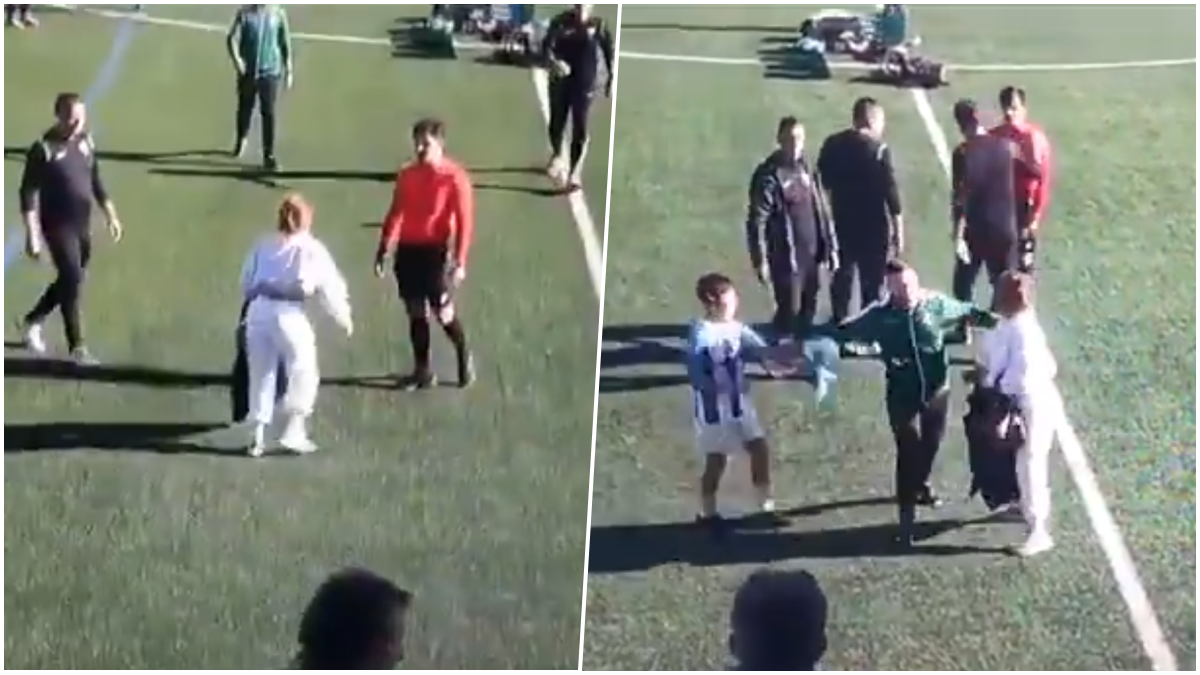 VIDEO Neuveriteľná scéna. Mama futbalistu vtrhla na ihrisko a vylepila rozhodcovi