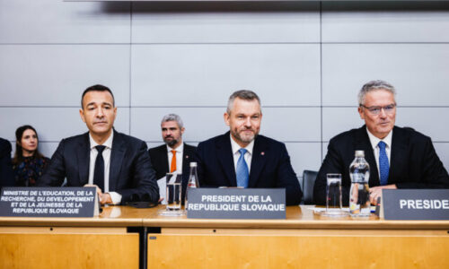 Slovensko bude hostiť Globálne vzdelávacie fórum OECD, Pellegrini naň už pozval generálneho tajomníka OSN (video+foto)