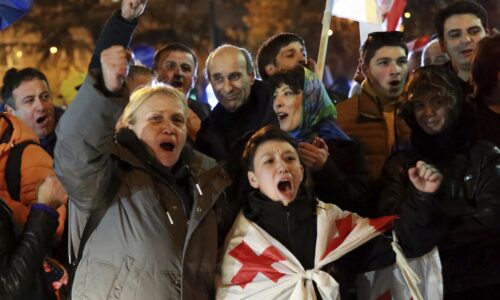 Gruzínski študenti zverejnili manifest odsudzujúci voľby a avizovali protesty