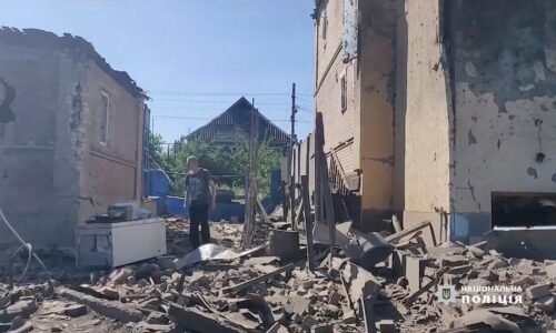 Rusko vyslalo nad Ukrajinu desať útočných dronov, uviedla ukrajinská armáda