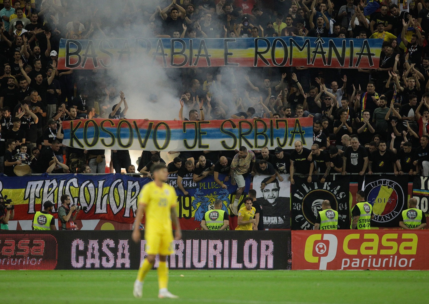 Video: “Kosovo je Srbsko” ukončilo futbalový zápas v Rumunsku