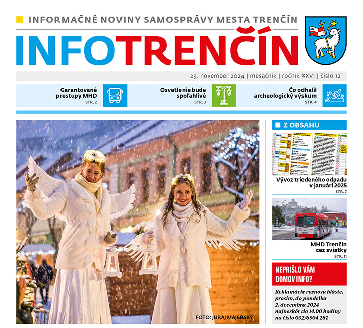 Vyšlo decembrové INFO TRENČÍN