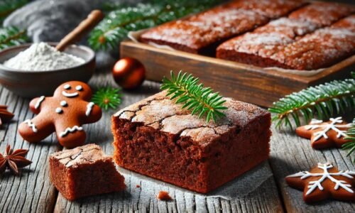 Medovníkové brownies: Vianočná kombinácia čokolády a perníka