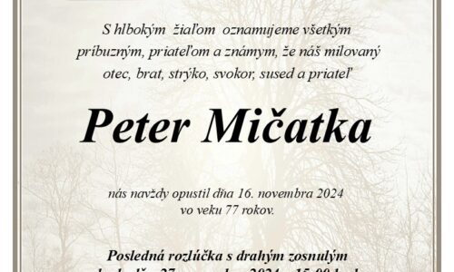 Peter Mičatka