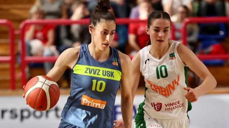 Šlágr Ženské basketbalové ligy je tady. V zápase podzimu vyzve USK Praha brněnské Žabiny Šlágr Ženské basketbalové ligy je tady. V zápase podzimu vyzve USK Praha brněnské Žabiny