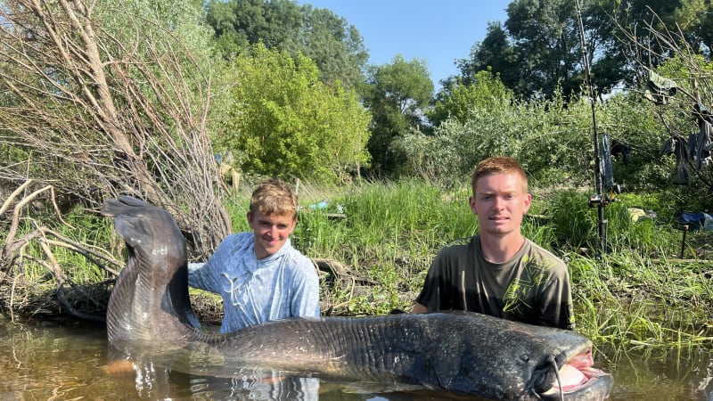 Jak se loví král hlubin. Student s kamarády chytá stokilové sumce, tajemné a plaché chytráky