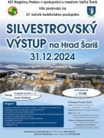 Silvestrovský výstup na Hrad Šariš 2024