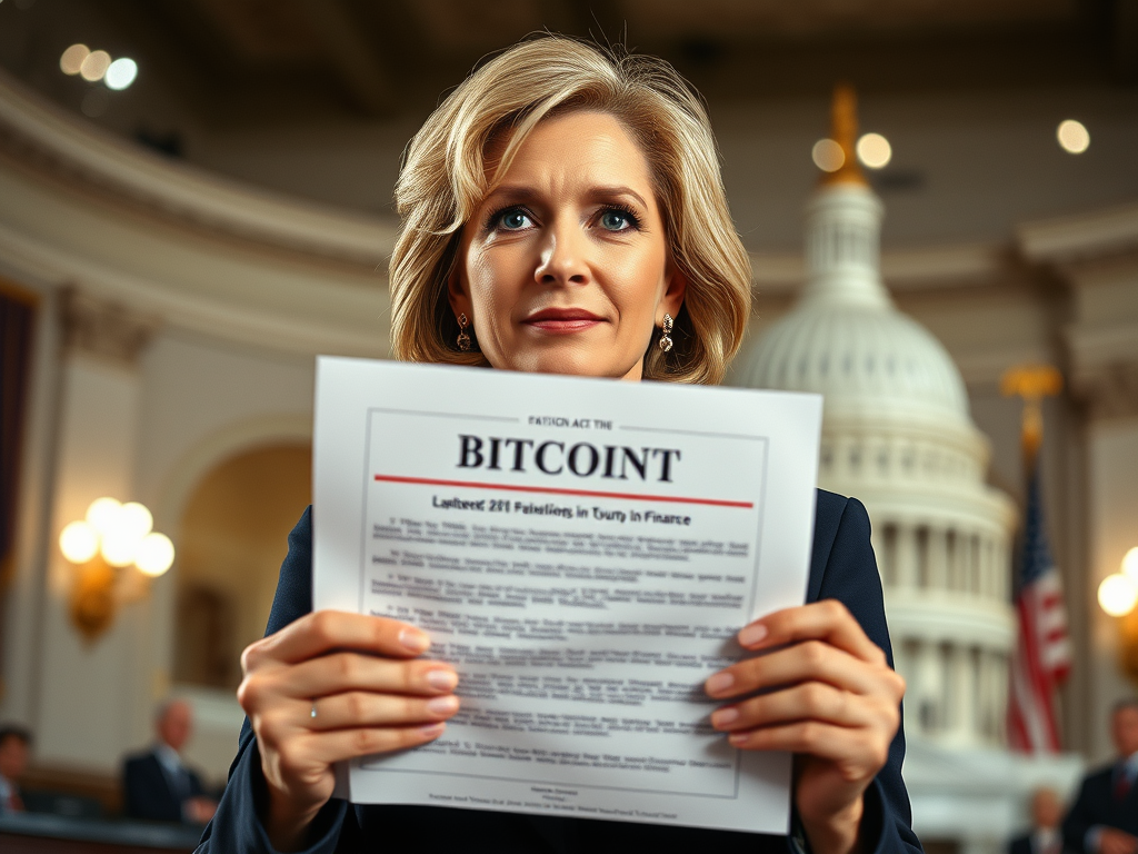 Cynthia Lummis a Bitcoinová rezerva v USA Cynthia Lummis a Bitcoinová rezerva v USA