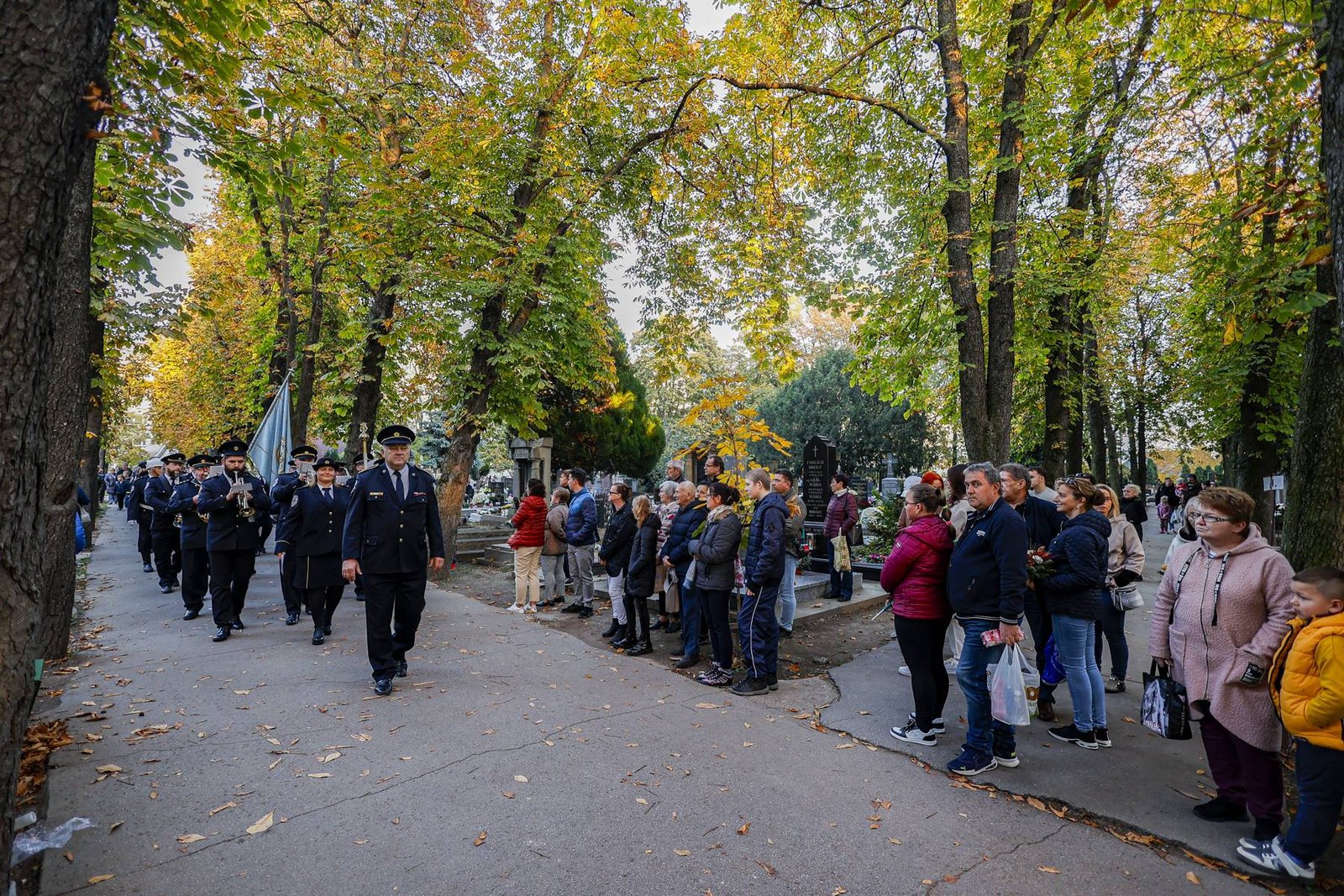 Spomienková slávnosť na mestskom cintoríne Spomienková slávnosť na mestskom cintoríne