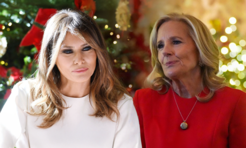 Vánoční souboj ve zdobení Bílého domu: Cirkus vs. Horor? Trumpová je prý jako Grinch