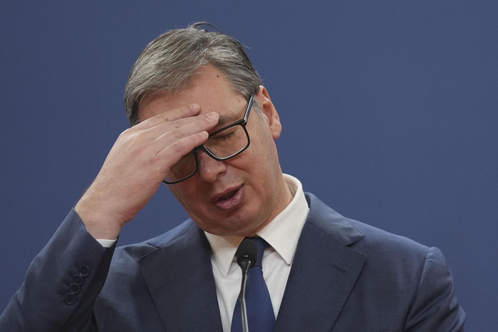 Srbský prezident obvinil Západ zo snáh o zosadenie. Neutečiem ako Asad, vyhlásil Srbský prezident obvinil Západ zo snáh o zosadenie. Neutečiem ako Asad, vyhlásil