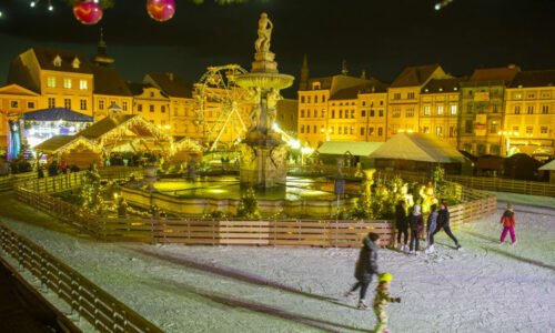Vánoční Českobudějovický advent 2024: Ledová atmosféra, trhy a magická výzdoba