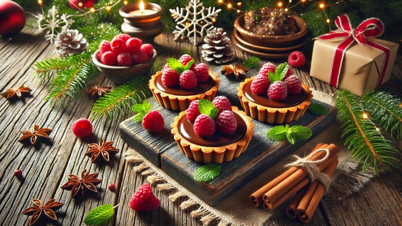 Čokoládové tartaletky s malinami: Luxusný dezert, ktorý očarí🍫 Čokoládové tartaletky s malinami: Luxusný dezert, ktorý očarí🍫