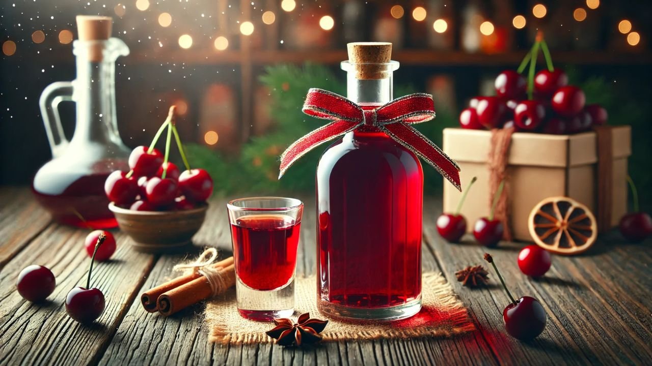 Domáci griotka likér: Tradičný višňový likér plný sviatočnej arómy 🍒 Domáci griotka likér: Tradičný višňový likér plný sviatočnej arómy 🍒