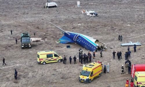 Video: Z havárie azerbajdžanského lietadla podozrievajú ukrajinský dron