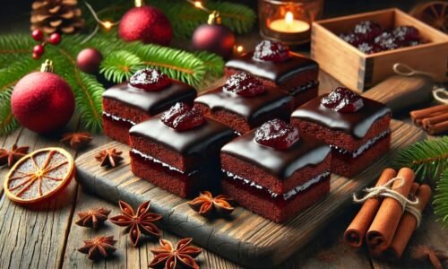 Neodolateľné perníkové kocky so slivkovým lekvárom 🍫🍯