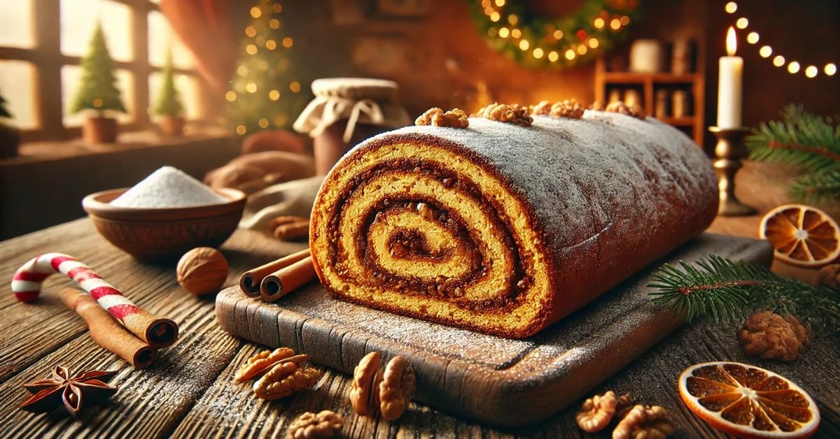 Perníkový závin: Tradičný recept, ktorý rozvonia Vianoce 🎄 Perníkový závin: Tradičný recept, ktorý rozvonia Vianoce 🎄