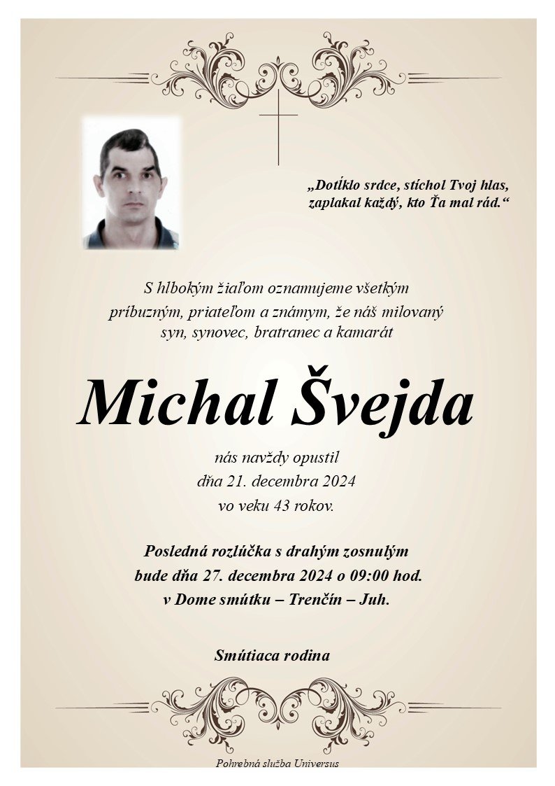 Michal Švejda Michal Švejda