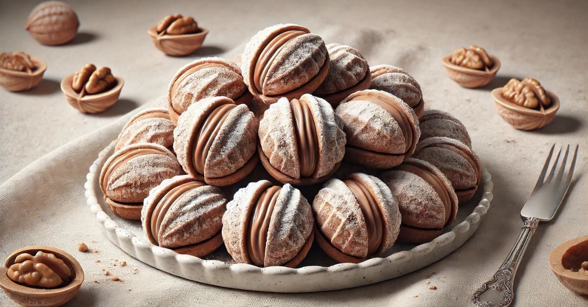 Tradičné plnené oriešky: Vianočný recept plný chuti a tradície 🎄 Tradičné plnené oriešky: Vianočný recept plný chuti a tradície 🎄