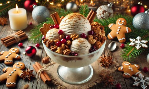 Vianočná zmrzlina plná sviatočných chutí: Recept, ktorý prekvapí!🍦🎄